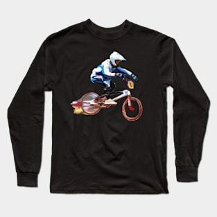 bmx racing Long Sleeve T-Shirt